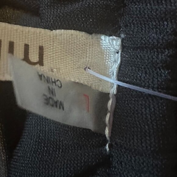 NWT Mittoshop Sz Large Loose A-Line Off Shoulder Floral Print Black Mini Dress - Picture 4 of 4